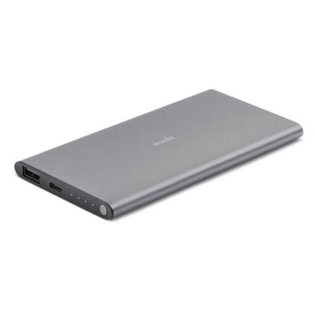 Moshi IonSlim 5K 5150mAh Ultra-Thin Portable Battery, Gray
