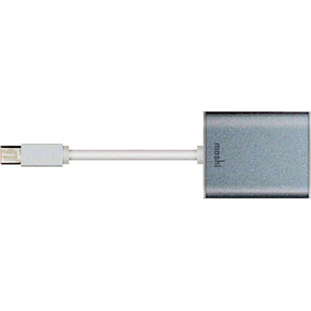 Moshi Mini DisplayPort to VGA Adapter, Silver