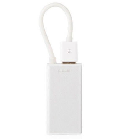 Moshi USB 2.0 to Ethernet Adapter, White