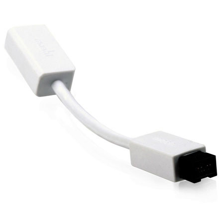 Moshi FireWire 800 to 400 Adapter, White