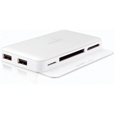 Moshi Cardette Ultra Memory Card Reader, Silver
