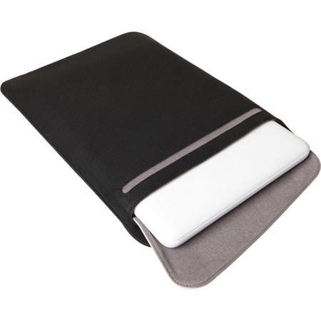 Moshi Muse 13 Sleeve for 13 inch MacBook Pro, Zen Black