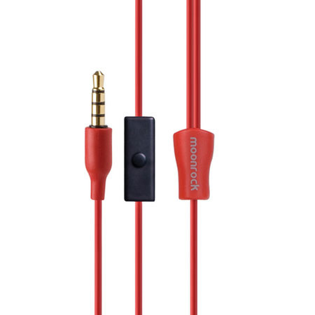 Moshi Moonrock Personal In Ear Headphone, Black
