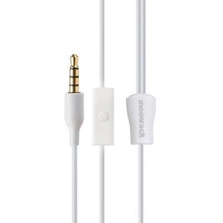 Moshi Moonrock Personal In Ear Headphone, White