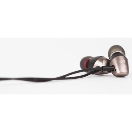 Moshi Mythro Aluminum In-Ear Earbud Headset with Mic, Gunmetal Gray