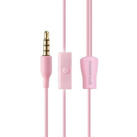 Moshi Moonrock Personal In Ear Headphone, Pink
