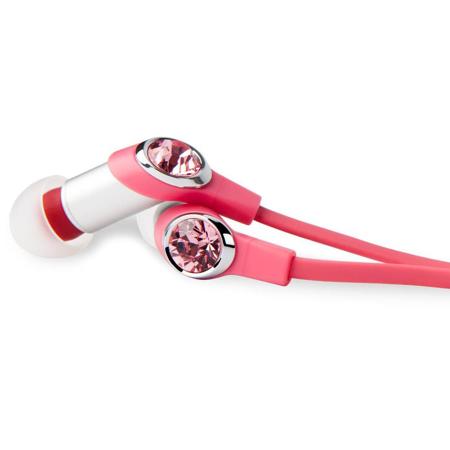 Moshi Dulcia In-Ear Headphones with Microphone, Pink Peach