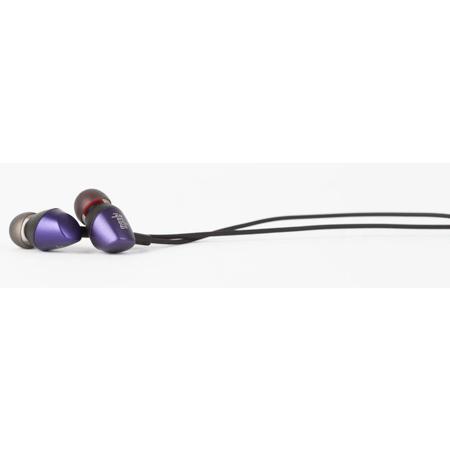 Moshi Mythro Aluminum In-Ear Earbud Headset with Mic, Tyrian Purple