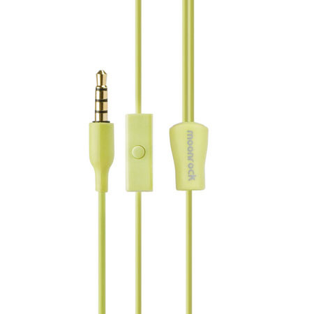 Moshi Moonrock Personal In Ear Headphone, Lime