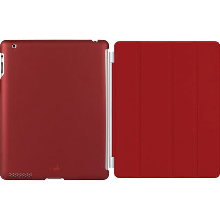 Moshi iGlaze Ultra-Slim Case for iPad 2, Burgundy Red