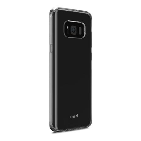 Moshi Vitros Case for Samsung Galaxy S8+ Smartphone, Clear/Black