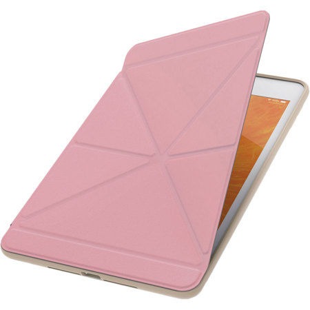 Moshi VersaCover Case with Folding Cover for iPad Mini 5th Gen, Sakura Pink