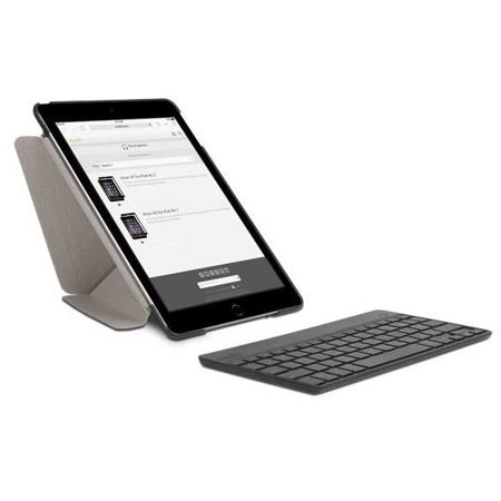 Moshi VersaKeyboard Bluetooth Keyboard for iPad Air 2, Metro Black