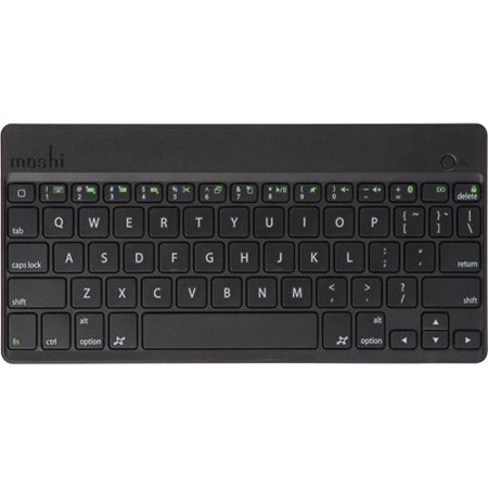Moshi VersaKeyboard Bluetooth Keyboard with Stand Case for iPad 2017,Metro Black