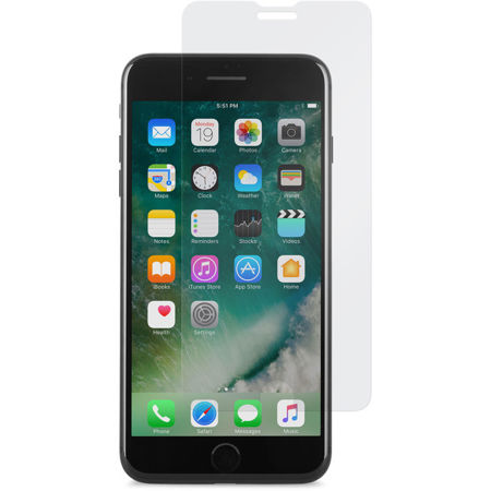 Moshi AirFoil IonGlass Screen Protector for iPhone 7+/6s+/6+, Clear