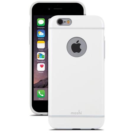 Moshi iGlaze Slim Hard Shell Case for iPhone 6, Pearl White