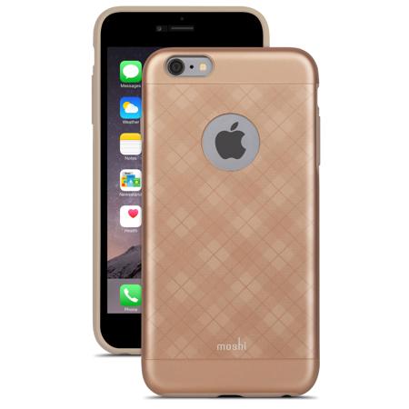 Moshi iGlaze Slim Hard Shell Case for iPhone 6, Tartan Rose