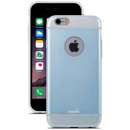 Moshi iGlaze Slim Hard Shell Case for iPhone 6, Arctic Blue