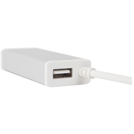Moshi USB-C to Gigabit Ethernet Adapter for 12" Retina MacBook, Silver