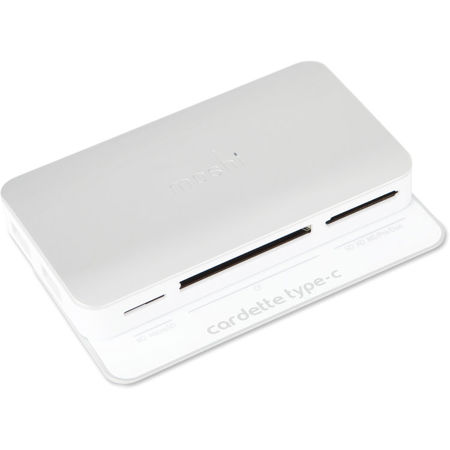 Moshi USB Type-C Multi-Card Reader with Integrated Cable for MacBook Pro