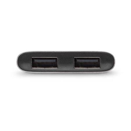 Moshi USB-C to Dual USB-A Adapter, Titanium Gray