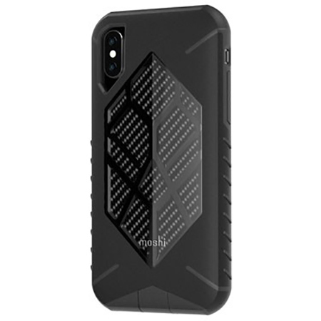 Moshi Talos Hybrid Case for iPhone X, Stealth Black