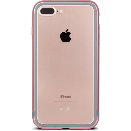 Moshi Luxe Metal Bumper Case for iPhone 7 Plus, Pink