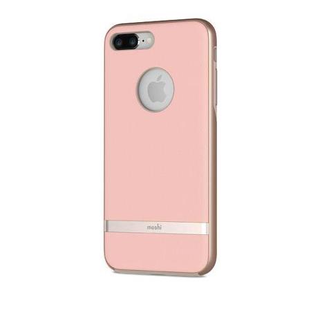 Moshi Vesta Protective Fabric Case for iPhone 8 Plus - Blossom Pink