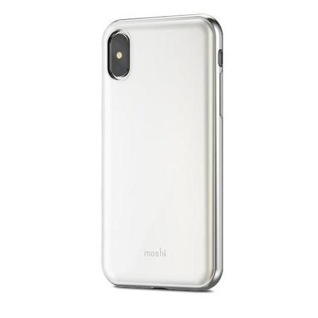Moshi iGlaze Hardshell Case for iPhone X - Pearl White