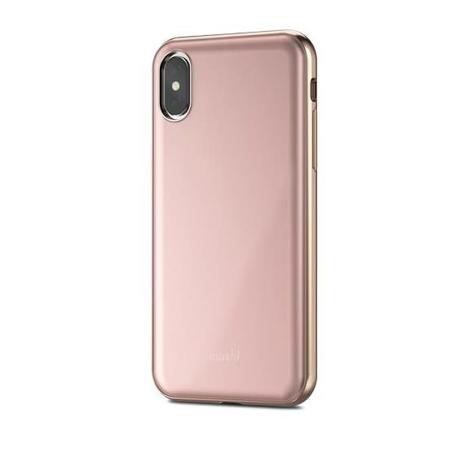 Moshi iGlaze Hardshell Case for iPhone X - Pink