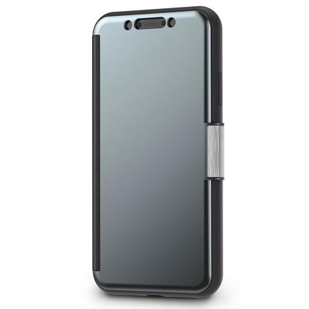 Moshi StealthCover Portfolio Case for iPhone XR, Gunmetal Gray