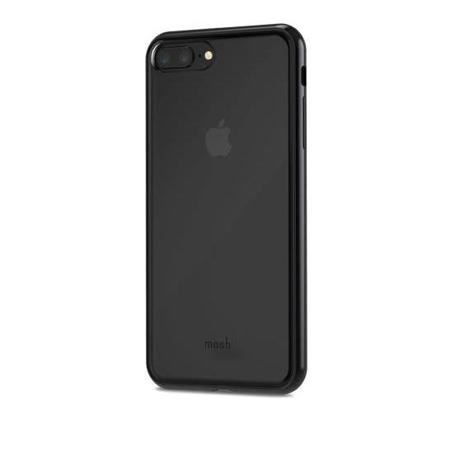 Moshi Vitros Clear Case for iPhone 8 Plus - Raven Black Edges