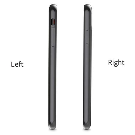 Moshi Vitros Clear Case for iPhone XS Max, Raven Black