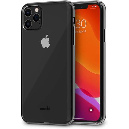 Moshi Vitros Clear Case for iPhone 11 Pro Max, Raven Black