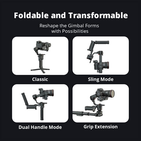 Moza AirCross 3-Axis Handheld Gimbal Stabilizer MAC01 Adorama