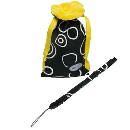Mod Bubble Dot Compact Camera Pouch and Strap