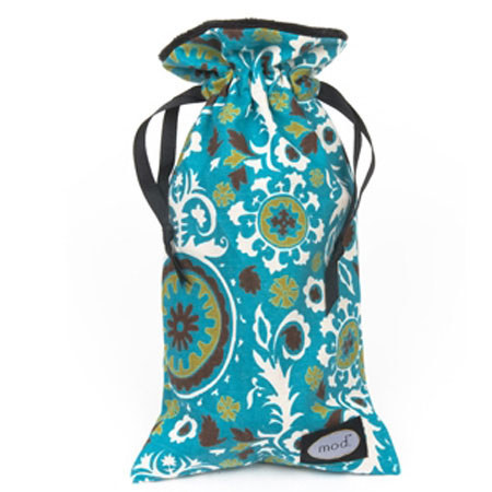 Mod Brown/Teal Circle Bag