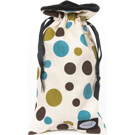 Mod Chocolate/Blue Dot Bag