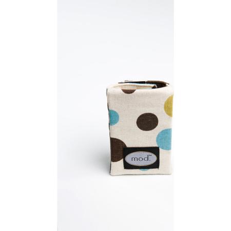 Mod Chocolate/Blue Dot Strap Wrap