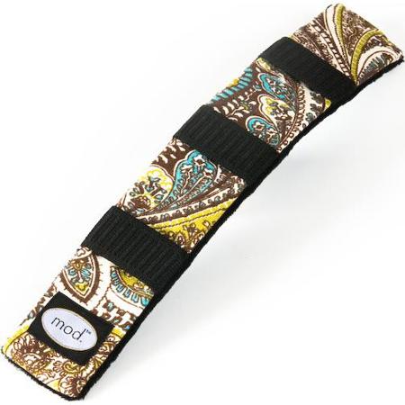 Mod Chocolate/Crimson Paisley Neck Pad