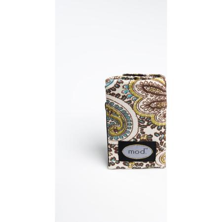 Mod Chocolate/Crimson Paisley Strap Wrap