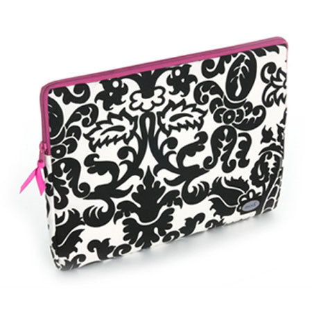 Mod Damask & Pink Small Laptop Sleeve