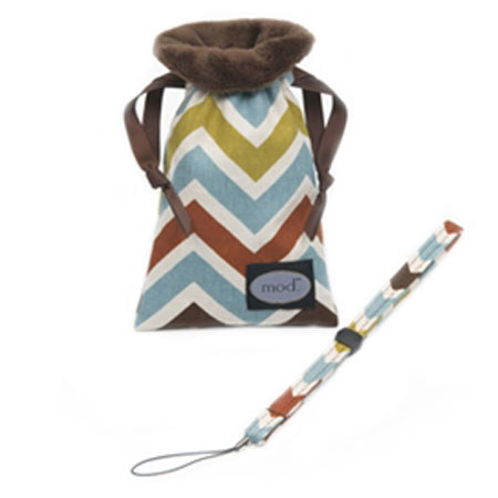 Mod Earthy Zig Compact Camera Pouch & Strap