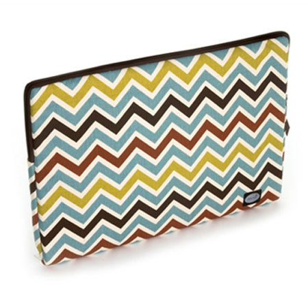 Mod Earthy Zig Large Laptop Sleeve