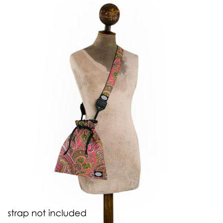 Mod Hot Pink Paisley Drop-in Bag
