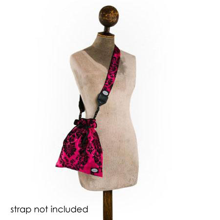 Mod Hot Pink Victorian Drop-in Bag