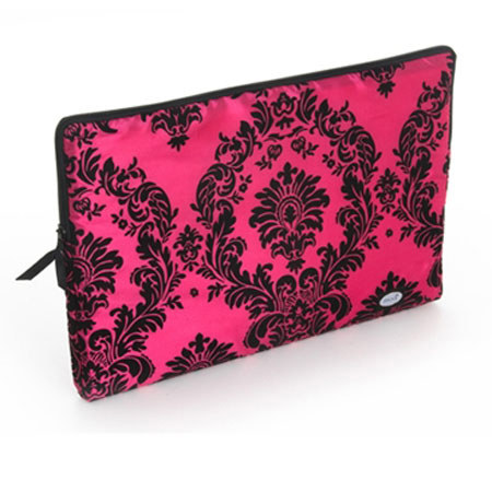 Mod Hot Pink Victorian Large Laptop Sleeve