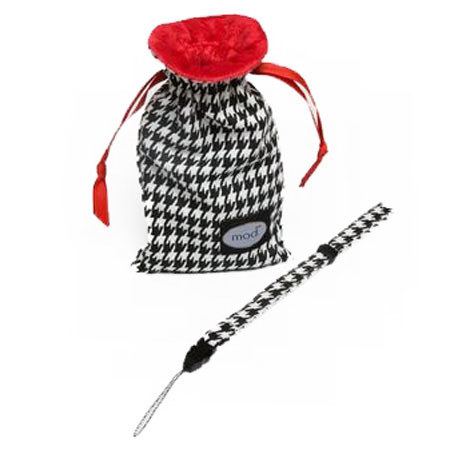 Mod Houndstooth Compact Camera Pouch