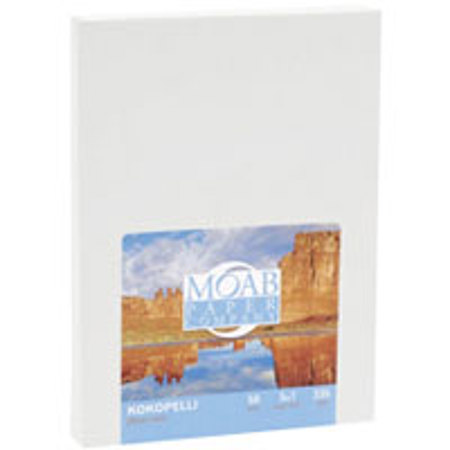 Moab Kokopelli, Resin Coated Photo Satin Inkjet Paper, 10.5 mil., 235gsm, 5x7", 50 Sheets.