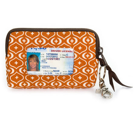 Mod Orange Print ID/Phone Case